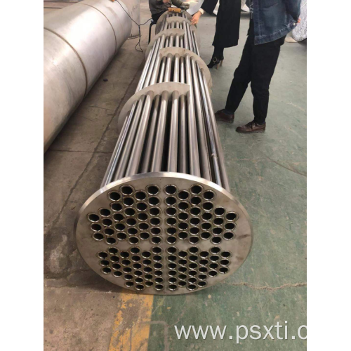 Titanium Clad Tubesheet Heat Exchangers